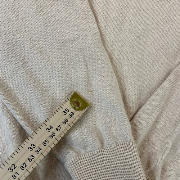 TSE 100% Pure Cashmere Light Beige Size Large - Picture 4 of 6